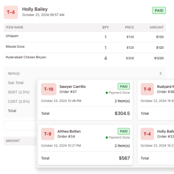 Efficient Order Management System